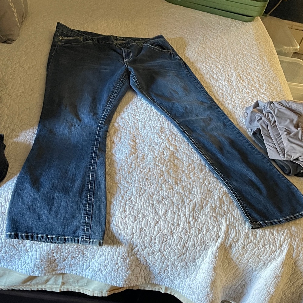 Lot of 4 boot cut Classic Blue Women's Jeans